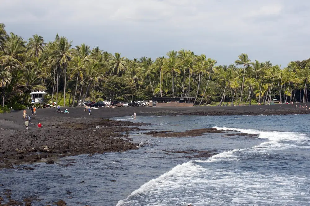 Punalu'u Black Sand Beach